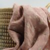 Muslin Cloth Baby Blanket Swaddle - Pink with Daisies