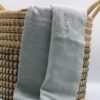 Muslin Cloth Baby Blanket Swaddle Light Green - Image 2